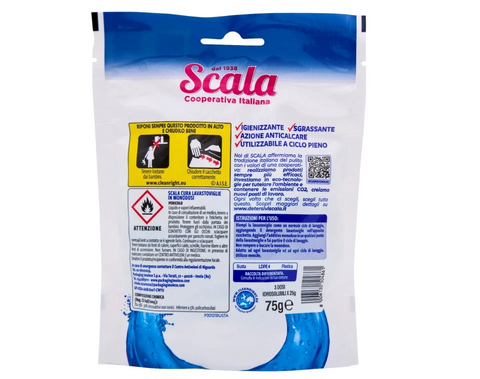 SCALA CURA LAVASTOVIGLIE IN MONODOSI 3 x 25 g tablety na čištění myčky