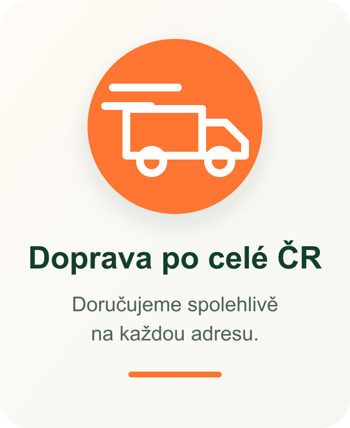 Doprava po celé ČR — doručujeme spolehlivě na každou adresu