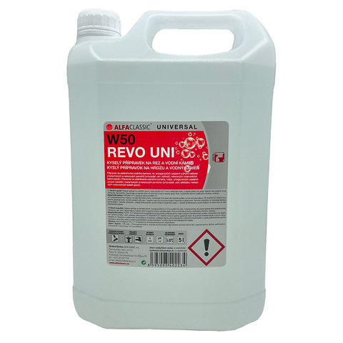 W50 Revo Uni, 0dstraňovač rzi a vodního kamene