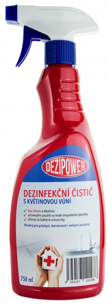 Dezinfekční čistič s květinovou vůní, bez chlóru