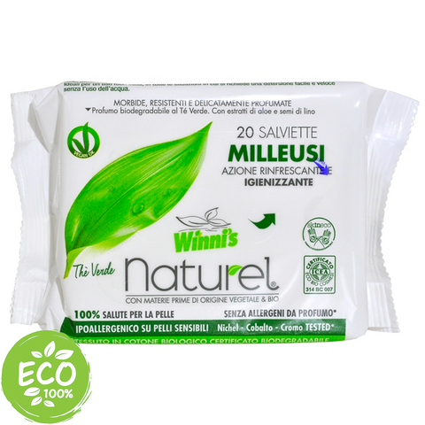 Winnis vlhčené ubrousky, hypoalergenní (20ks) W eco