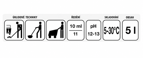G01 Raj Extra Premium, univerzální čistící a mycí prostředek