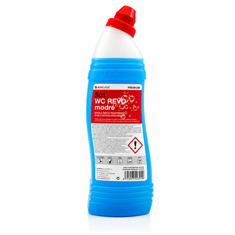 S01 WC REVO Premium, silný gelový WC čistič