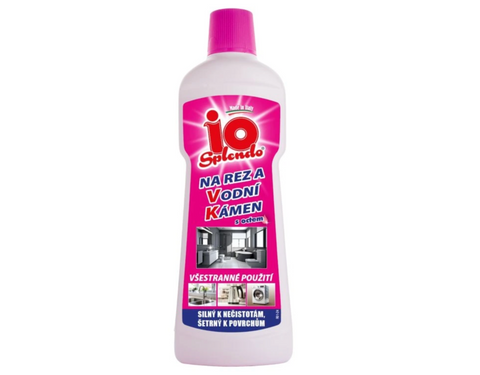 IO SPLENDO NA REZ A VODNÍ KÁMEN s octem 750 ml odstraňovač vodního kamene