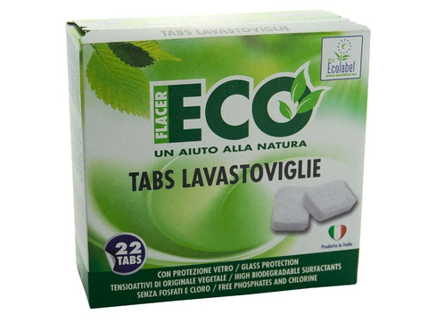 ECOFLACER TABS LAVASTOVIGLIE 22 ks tablety do myčky
