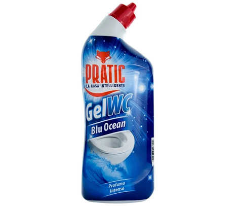 PRATIC GEL WC BLU OCEAN 750 ml čistič WC