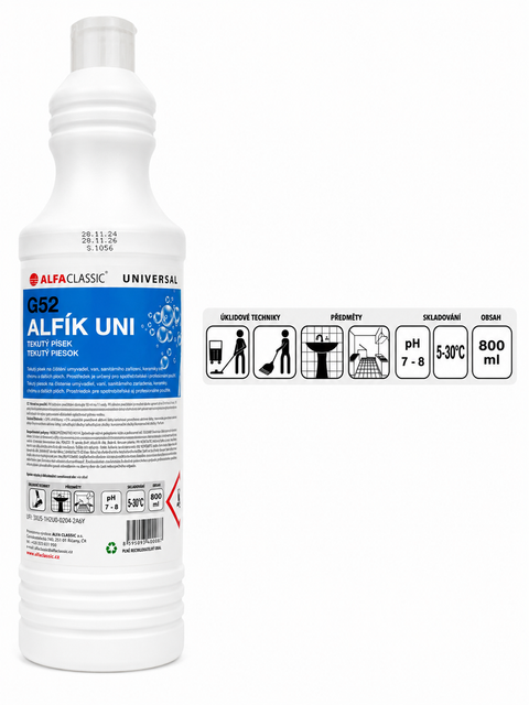 G52 Alfík Uni, tek. písek, 800 ml