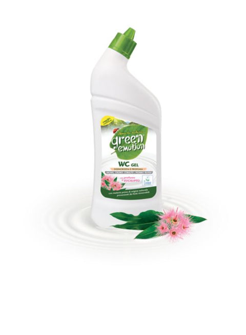 WC čistící gel, Eukalyptus na odstraňování vodního kamene