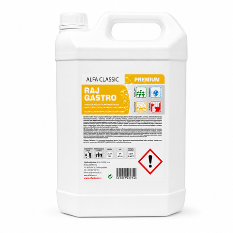 K02 Raj Gastro Premium, Univerzální čisticí a mycí prostředek