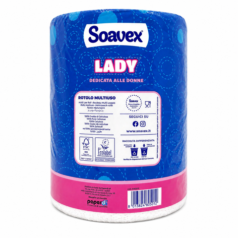 Kuchyňské role, 2 vrstvy, 6 rolí BOBINETTA SOAVEX LADY